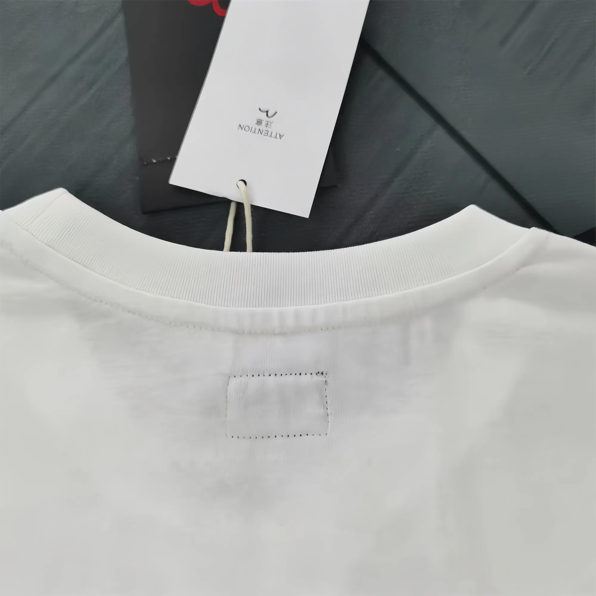 Evisu 2025New Arrival T ⚠ Quality⚠ Same Style T 。 ，Black S-XXL，White S-XXL，Gray M-XXL，Red S-XXL， Red M-XXL